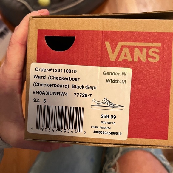 Vans sepia sz 6 - Picture 4 of 5
